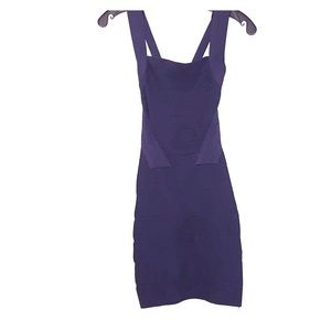 Bebe open back bandage dress size xs